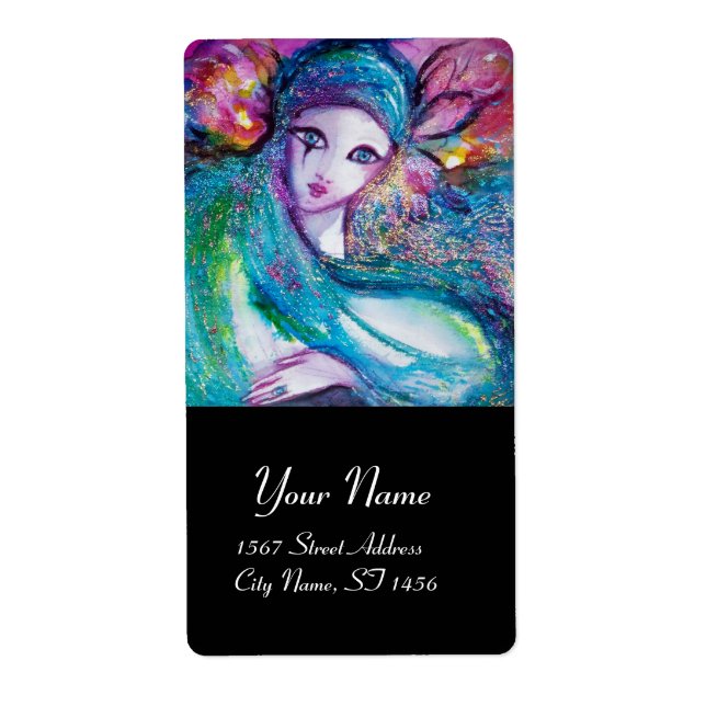 MASK IN BLUE , pink  black (Front)