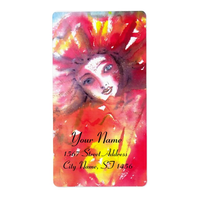 MASK IN  RED 2 (Front)