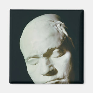 Mask of Beethoven,taken from life at the age of Magnet
