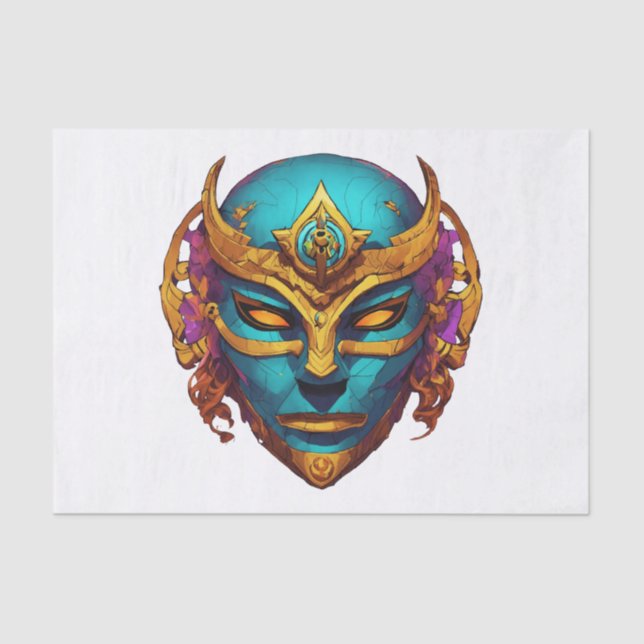 Mask of Silence Tissue Paper (Front)