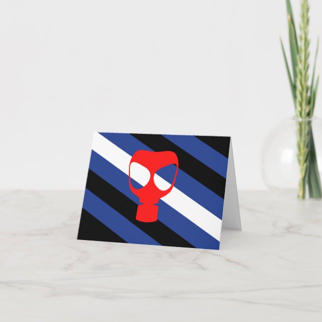 Mask Pride Flag Card (Front)
