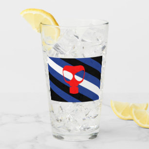 Mask Pride Flag Glass