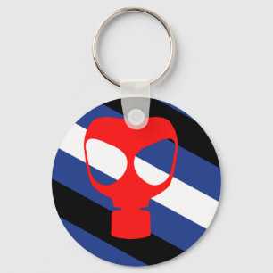 Mask Pride Flag Key Ring