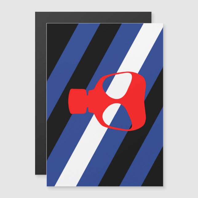 Mask Pride Flag Magnetic Invitation (Front/Back)
