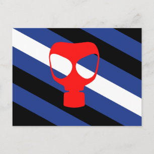Mask Pride Flag Postcard