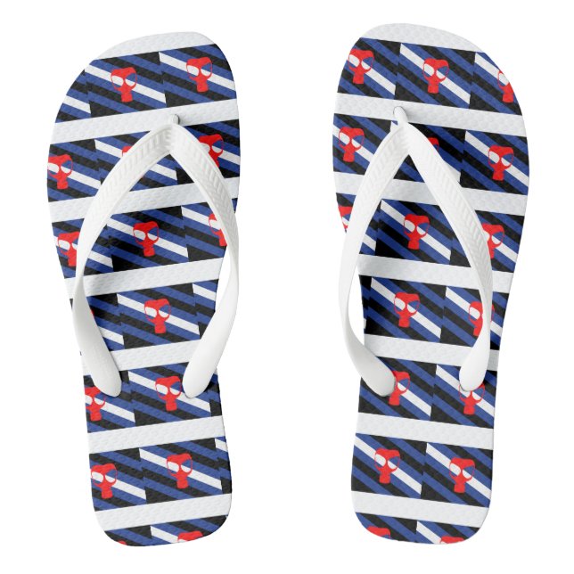 Mask Pride Jandals (Footbed)