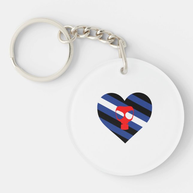 Mask Pride Key Ring (Front)