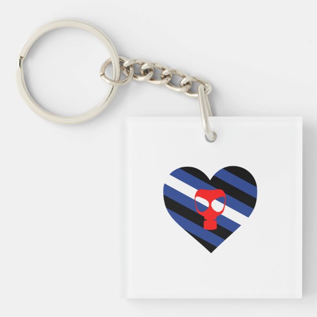 Mask Pride Key Ring (Front)