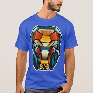 MASK ROBOT HERO VINTAGE COLOUR T-Shirt