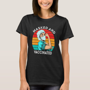 Masked And Vaccinated Apparel T-Shirt