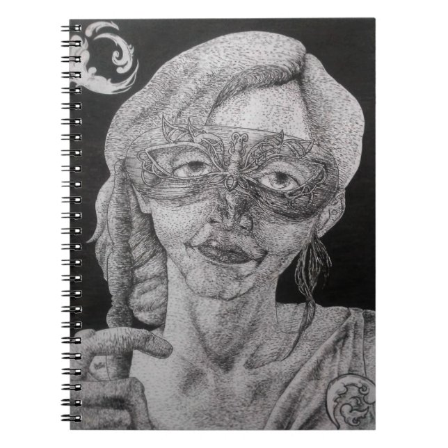 Masked Constrast Notebook (Front)