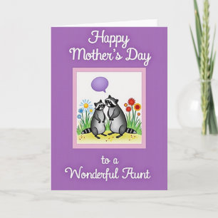 Masked Creature Mothers Day Card