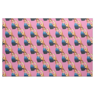 Masked Female Empowerment Thunder_Cove Fabric