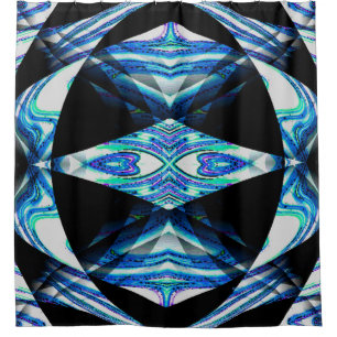 Masked Hearts...... Shower Curtain