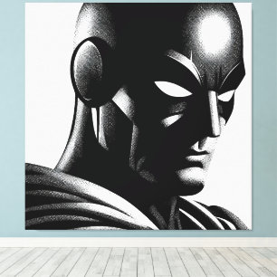 Masked Justice Canvas Print