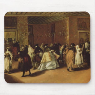 Masked Meeting Mouse Pad