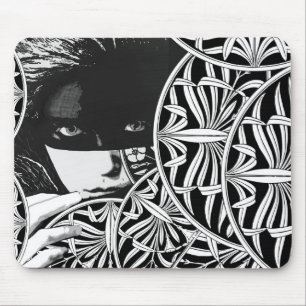 Masked mousepad