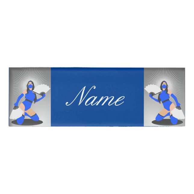 Masked Warrior Princess Thunder_Cove Name Tag (Front)