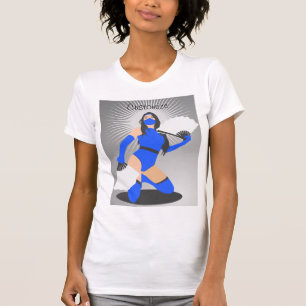 Masked Warrior Princess Thunder_Cove T-Shirt