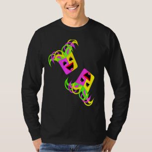 Masks Laughing Vibrant Colour T-Shirt