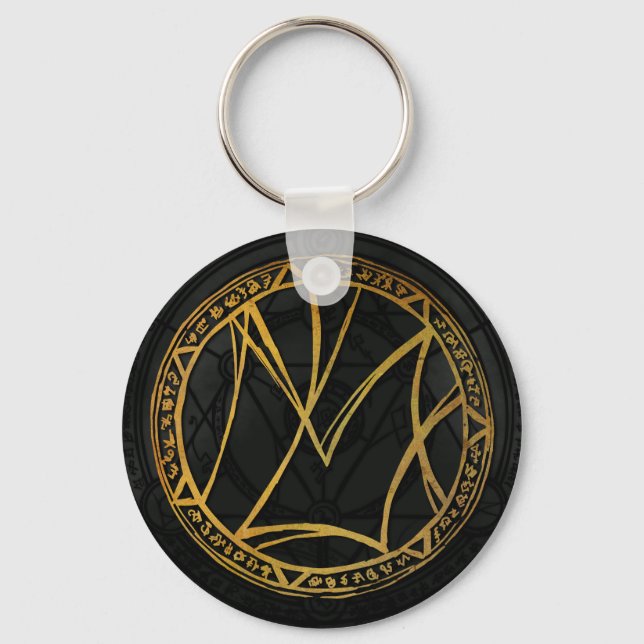 Masks of Under Logo Key Ring (Front)