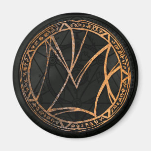Masks of Under Logo Magnet