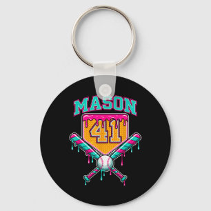 Mason 41 Meme Ice Cream Drip Bysebyll Birthday Cos Key Ring