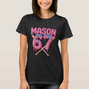 Mason 67 Funny Ice Cream Drip Bysebyll Meme T-Shirt