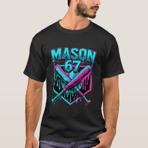 Mason 67 Funny Ice Cream Drip Sell Meme Graphics T-Shirt
