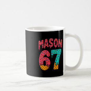 Mason 67 Ice Cream Cute Meme Six Seven (on Ck) Coffee Mug