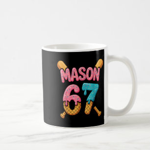 Mason 67 Ice Cream Drip Baseball  Coffee Mug