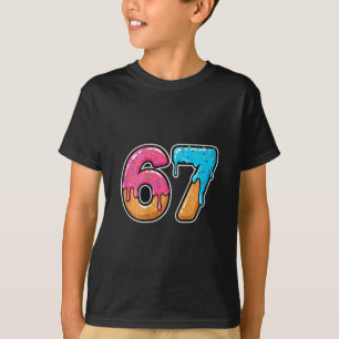 Mason 67 Ice Cream Drip Meme Six Seven Funny (on C T-Shirt