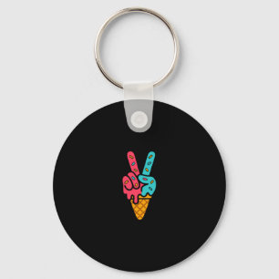 Mason 67 Ice Cream Halloween Funny Six Seven Meme  Key Ring