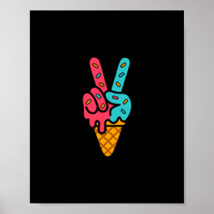 Mason 67 Ice Cream Halloween Funny Six Seven Meme  Poster