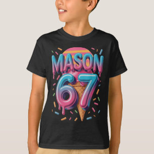Mason 67 Meme Ice Cream Bysebyll Drip _1 T-Shirt