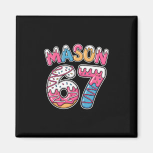 Mason 67 Meme Loves Ice Cream Drip Sport Six Seven Magnet