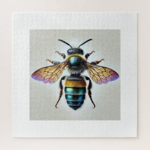 Mason Bee 300724IREF240 - Watercolor Jigsaw Puzzle