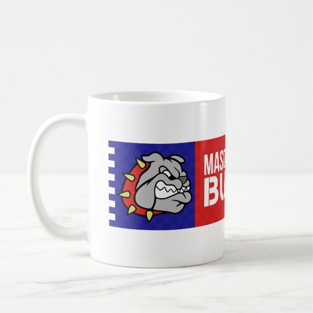 Mason Bulldogs #2 Coffee Mug (Left)