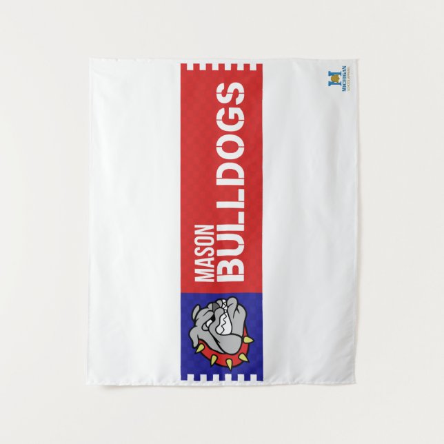 Mason Bulldogs #2 Tapestry (Front)