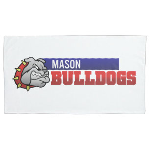 Mason Bulldogs #3 Pillowcase