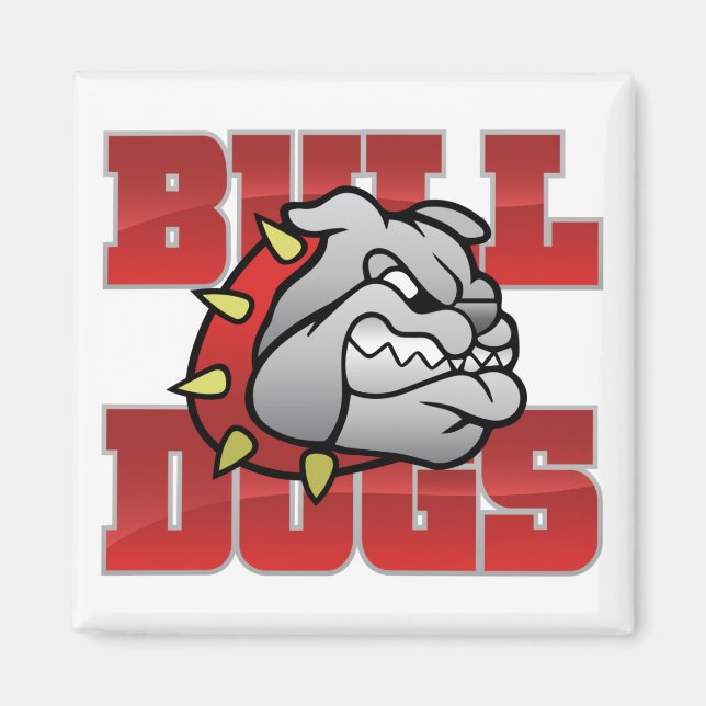 Mason Bulldogs #5 Magnet (Front)