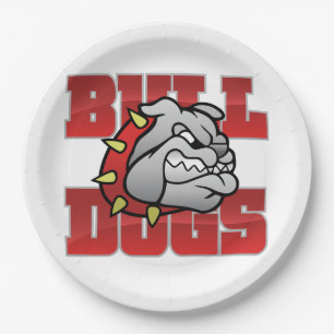 Mason Bulldogs #5 Paper Plate
