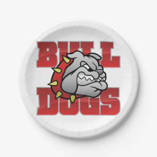 Mason Bulldogs #5 Paper Plate