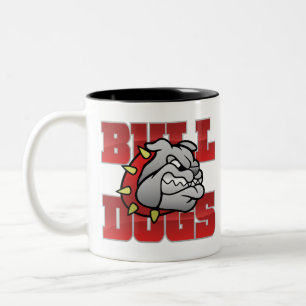 Mason Bulldogs #5 Two-Tone Coffee Mug