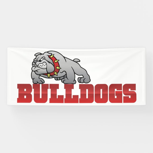 Mason Bulldogs #8 Banner (Horizontal)