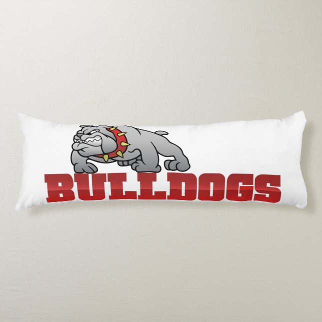 Mason Bulldogs #8 Body Cushion (Front)