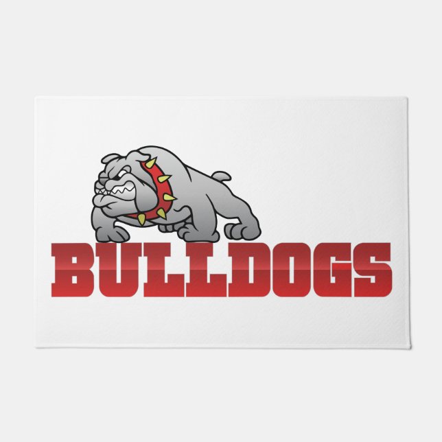 Mason Bulldogs #8 Doormat (Front)