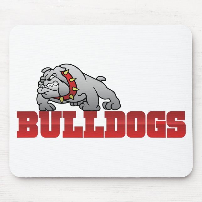 Mason Bulldogs #8 Mouse Pad (Front)