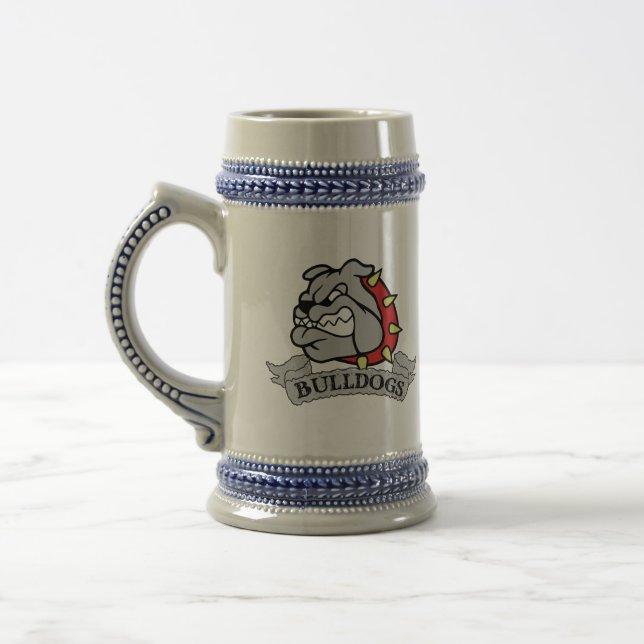 Mason Bulldogs Beer Stein (Left)