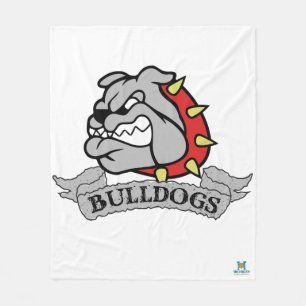 Mason Bulldogs Fleece Blanket